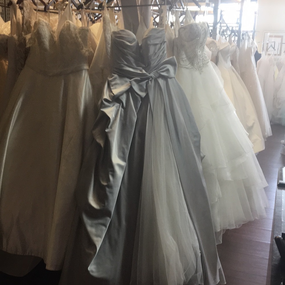 Silver Formal Gown!